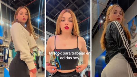 Vendedora de Adidas causa sensación en TikTok por .